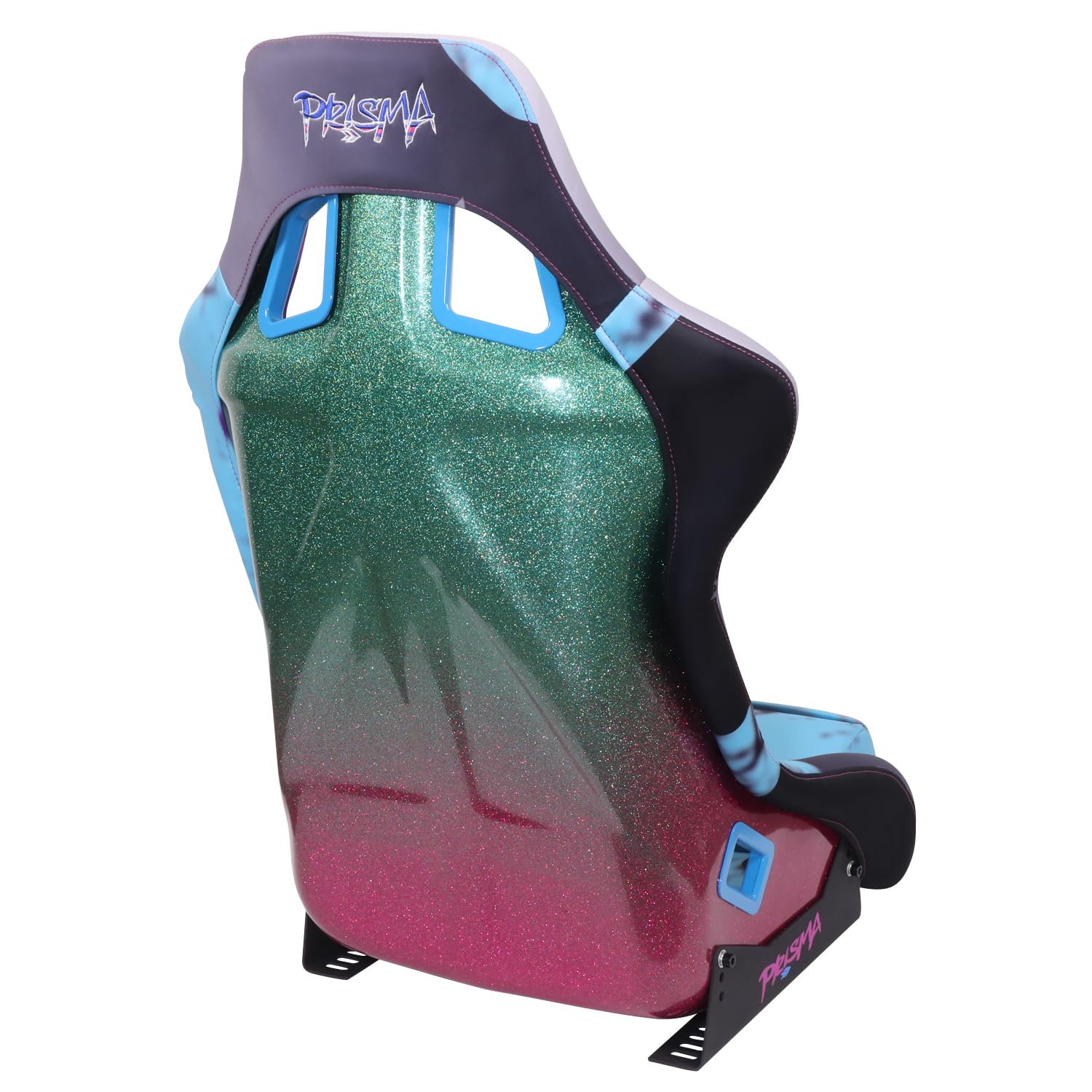 NRG Innovations Left, Right Front Prisma Fixed Back Bucket Racing Seat Compatible With Vehicle with Aftermarket Seat Brackets, 24" W X 36" H X 18" D, NRG-FRP-302-RETRO