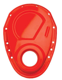Orange Powdercoat Trans-Dapt Performance 9915 Timing Chain Cover