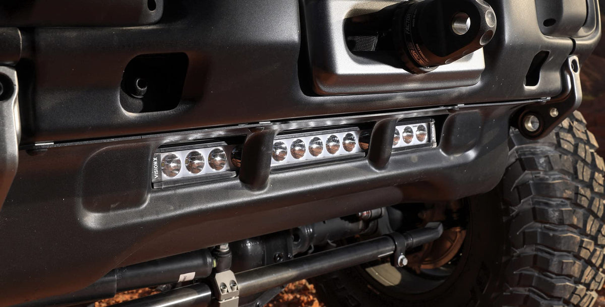 Front Bumper Skid Plate Light Bar Mount AEV - JL Wrangler / JT Gladiator