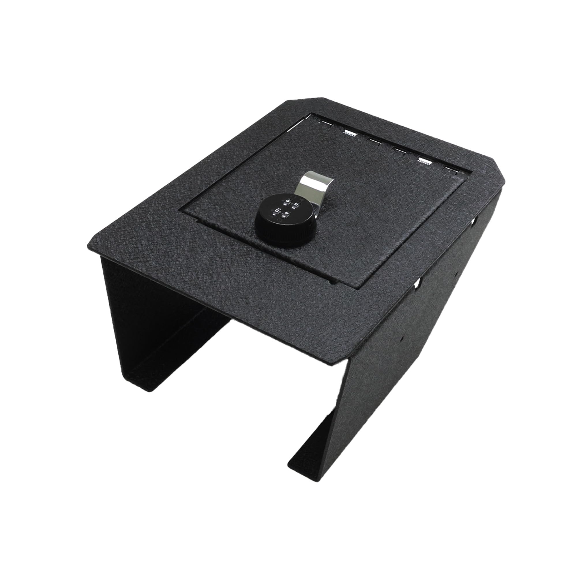 Center Console Safe Black Black Horse Compatible with 2024-2024 Tesla CYBERTRUCK -ASTC24