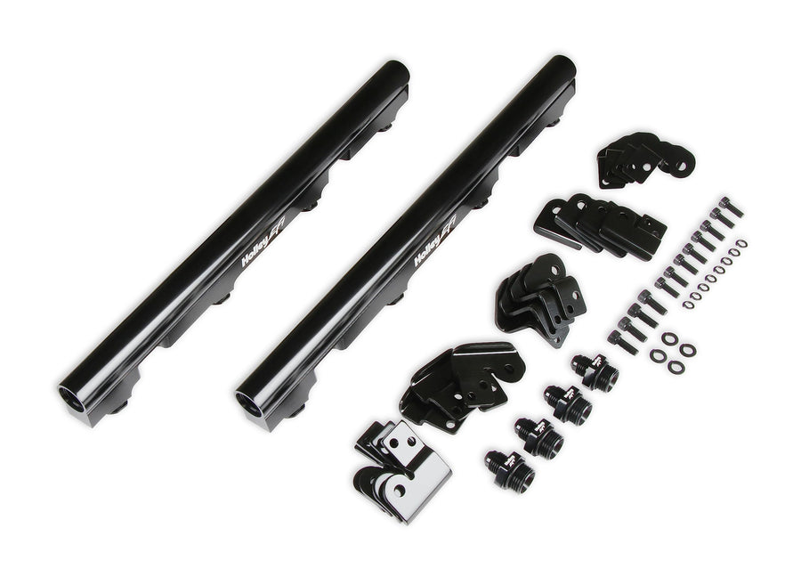 Fuel Rail Kit Holley EFI 534-244 Stock Truck LS Intakes Billet