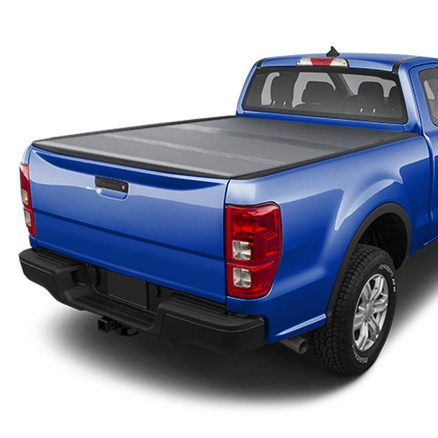 CoveRex TFX Series Armordillo USA Low Profile Hard Tri-Fold Truck Bed Tonneau Cover Fits 2019-2023 Ford Ranger 6 Ft (72") Bed