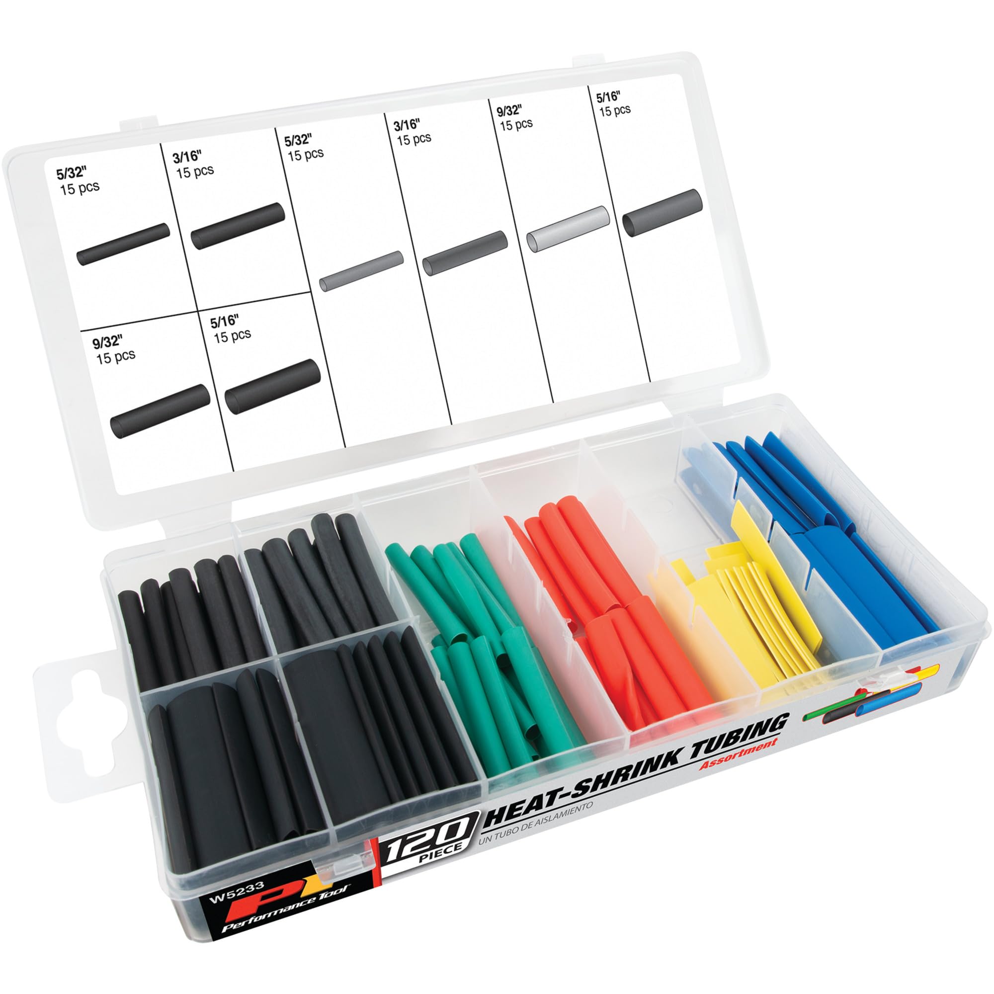 Heat-Shrink Tubing Assortment Performance Tool W5233