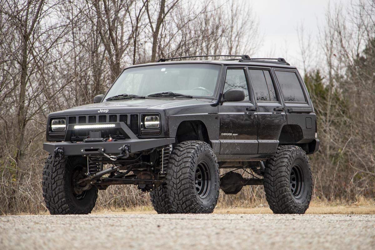Rough Country Steel Armor Lower Door for 1984-2001 Jeep Cherokee XJ - 10582