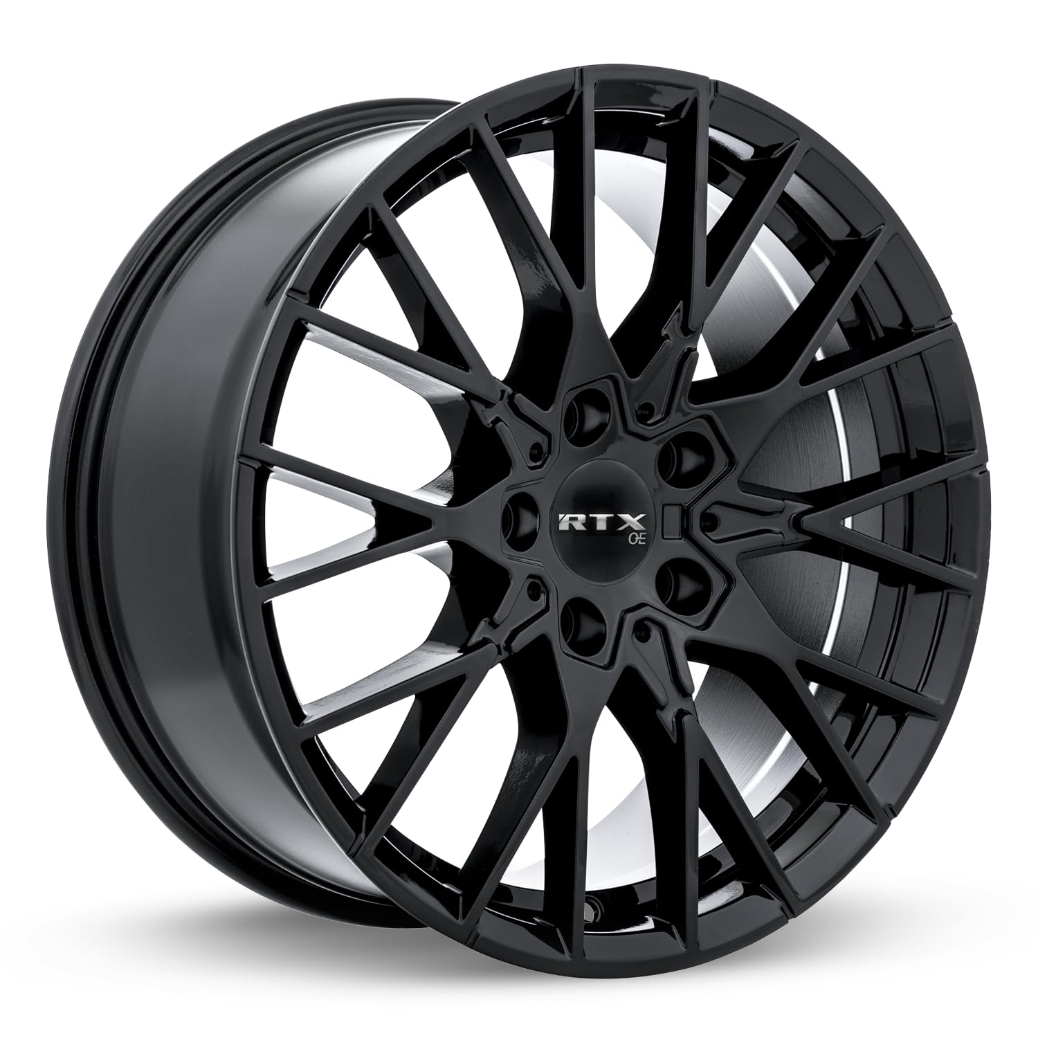 Custom RTX BEYREUTH Wheel - 19x9, 40 Offset, 5x112 Bolt Pattern, 66.6mm Hub - Gloss Black Rim