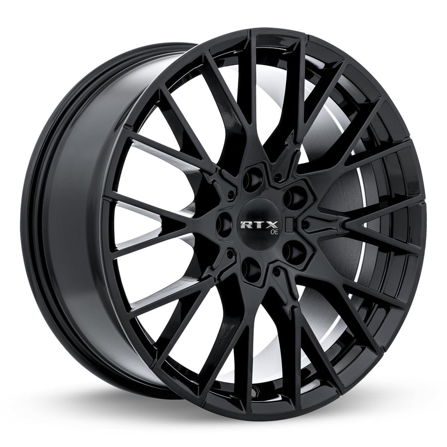Custom RTX BEYREUTH Wheel - 19x9, 40 Offset, 5x112 Bolt Pattern, 66.6mm Hub - Gloss Black Rim