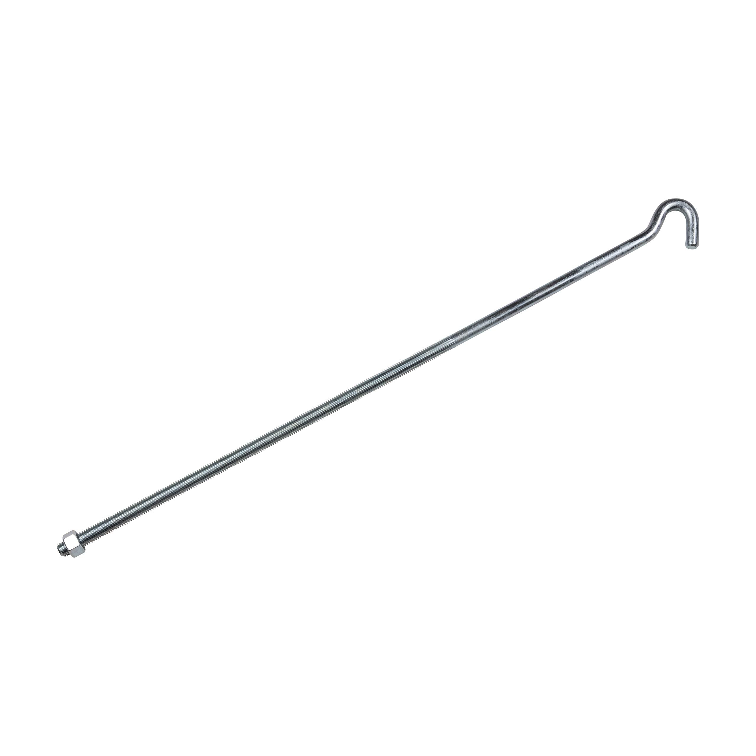 Lippert HAPPIJAC Replacement Standard Threaded Turnbuckle with 24" Hook for Truck Camper Tie-Down