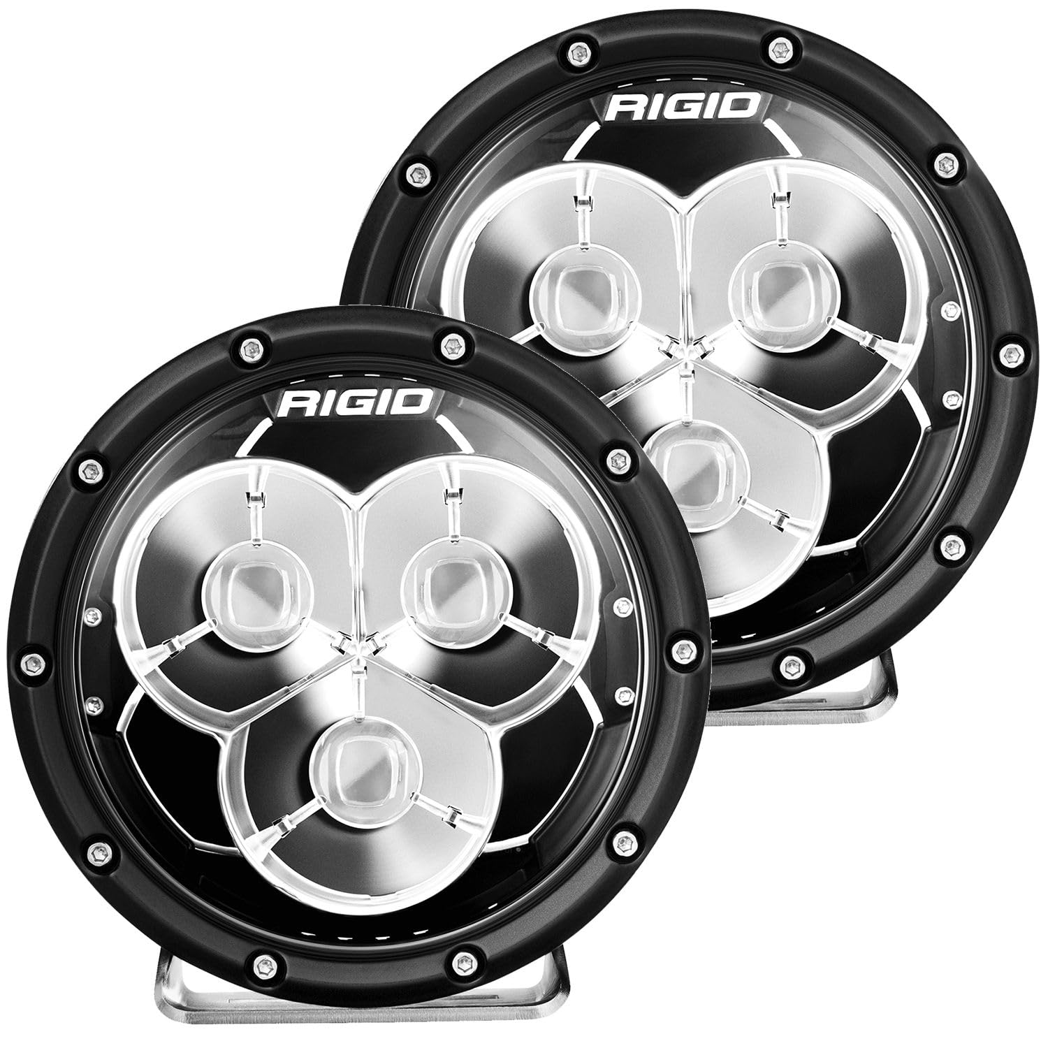360-Series RIGID INDUSTRIES 36211-6 Inch LASER with Precision Spot Optics and Amber backlight