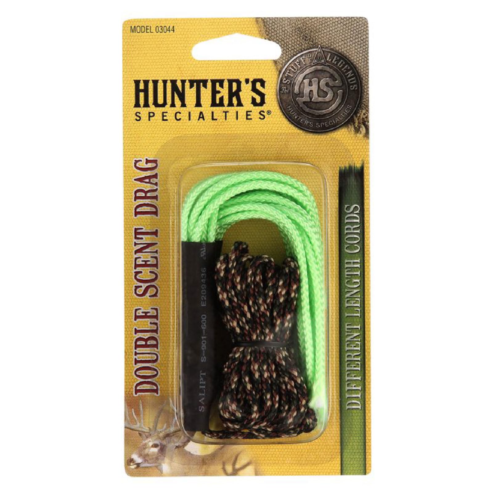Double Scent Drag Hunters Specialties - Polypropylene Scent Drag Attractant Applicators Hunting Accessories (Scent Not Included)