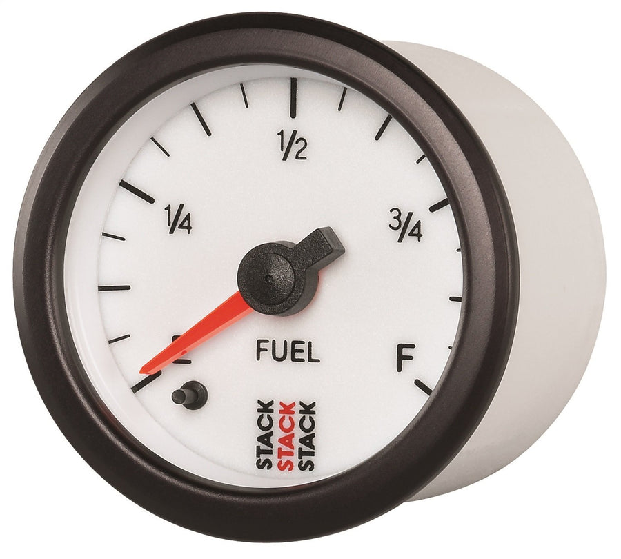 AutoMeter Gauge ST3365, Fuel Level, Pro Stepper Motor, 52Mm, Wht, 0-280Ohm Programmable