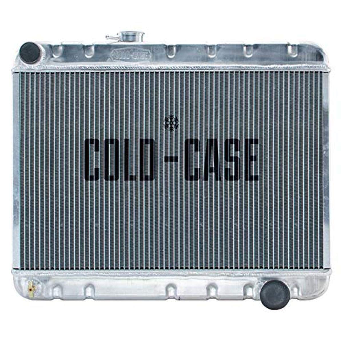 66-67 GTO Radiator COLD - CASE w/o AC MT