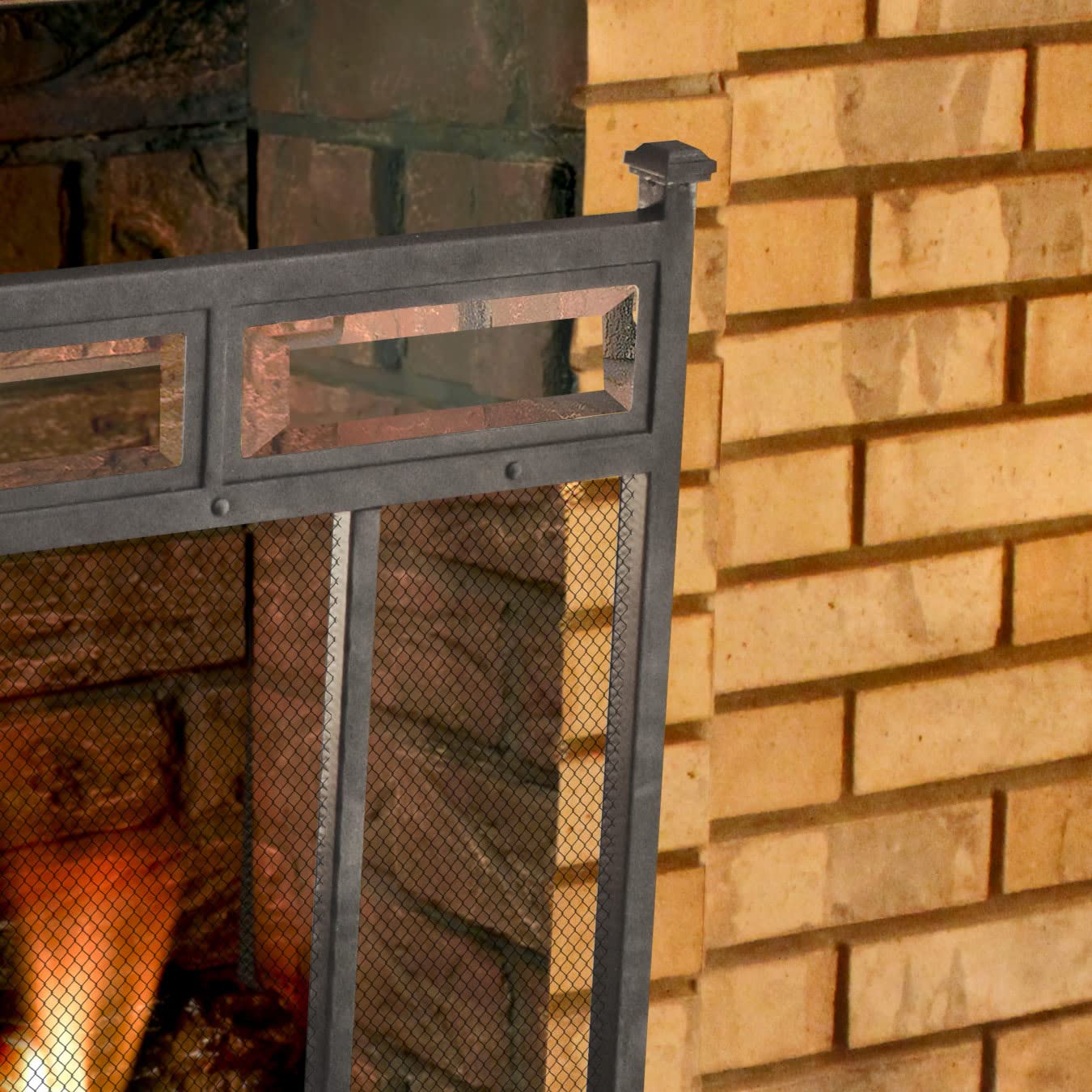 Atticus Pleasant Hearth Fireplace Screen