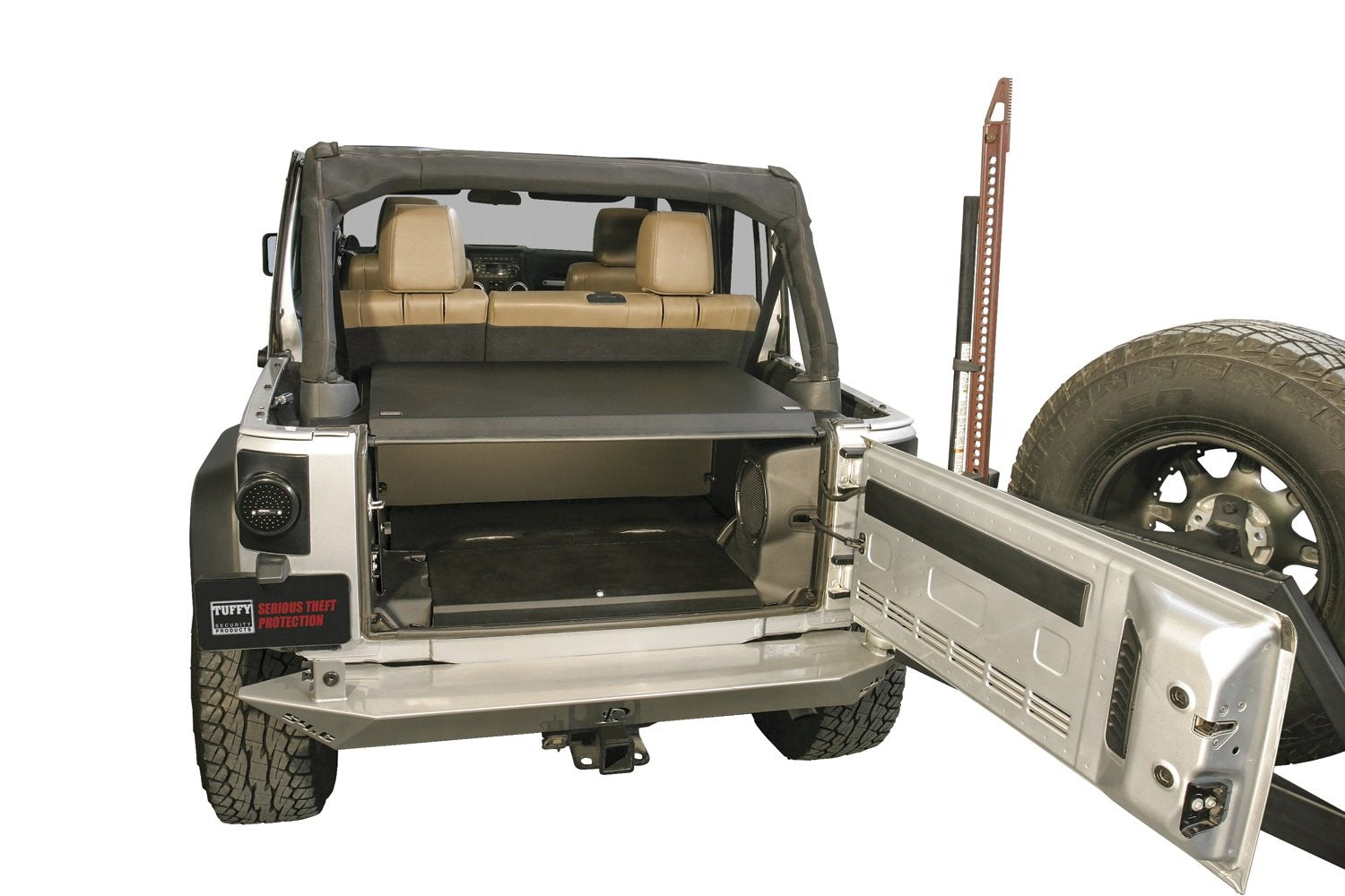 Cargo Enclosure - Tuffy Security Products | Deluxe for Jeep Wrangler JK | 2011-2018