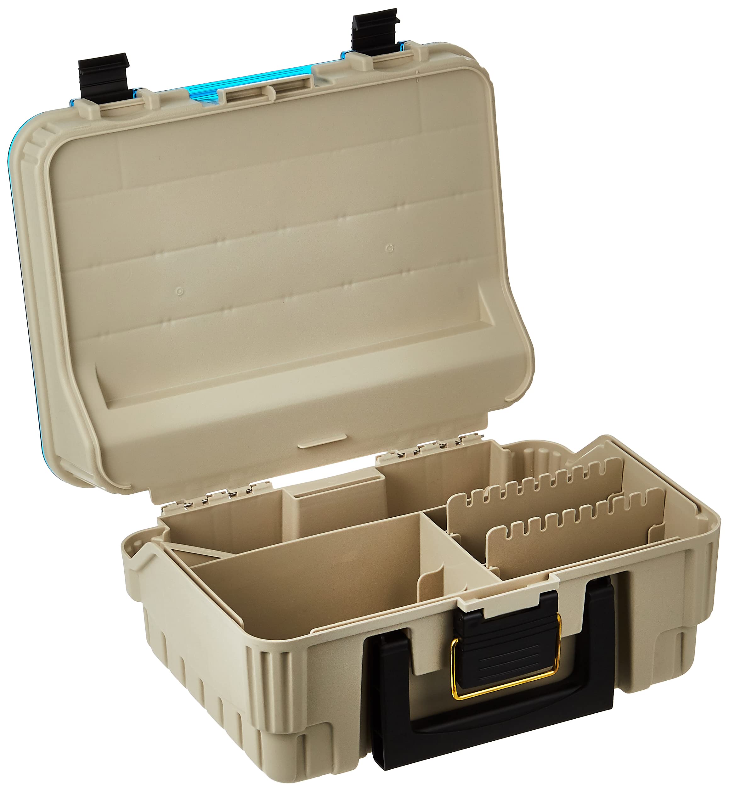 Plano Two Level Magnum 1349-00 Tackle Box, Sandstone/Blue, One Size