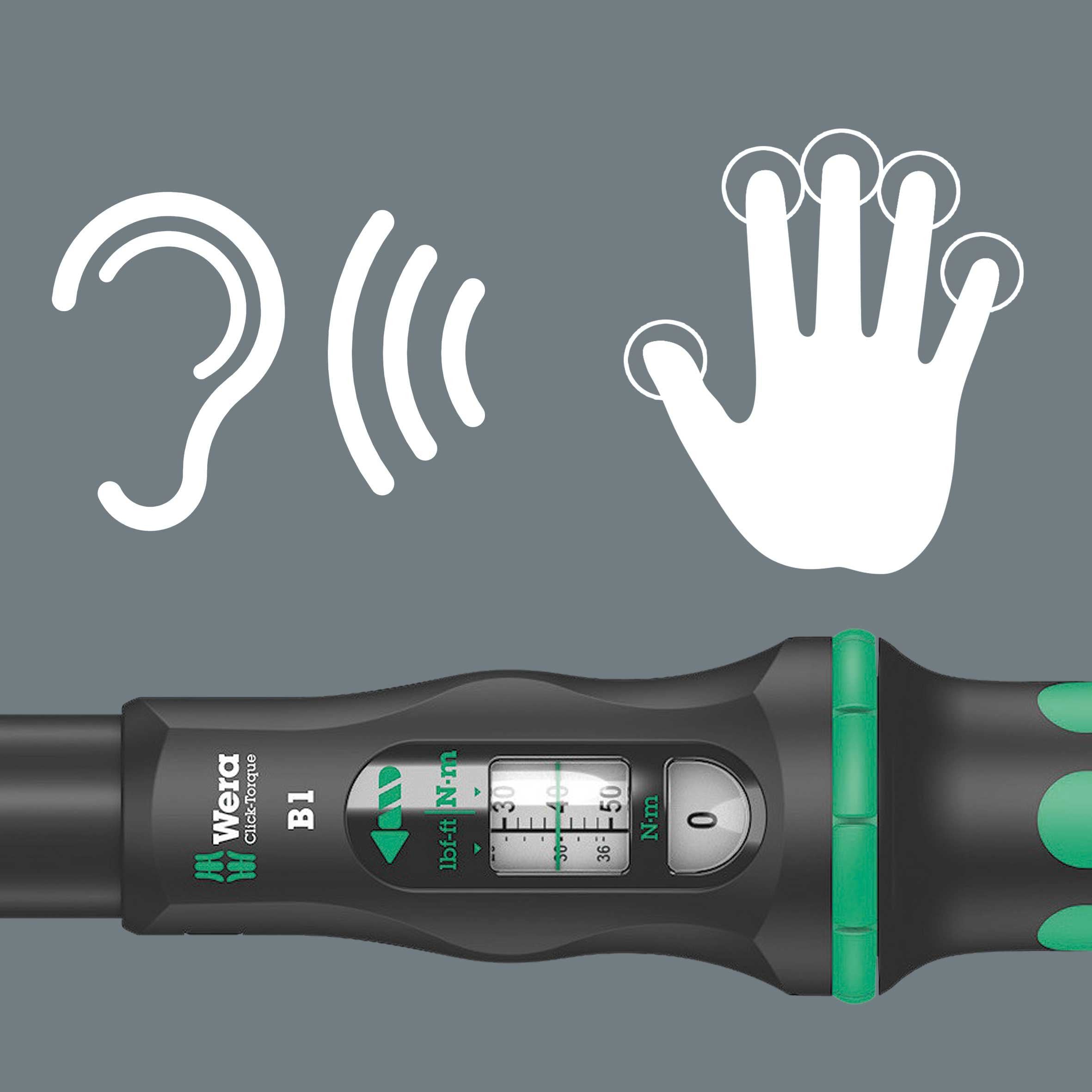 Wera Torque Click-Torque B1 wrench Drive 10-50 Nm