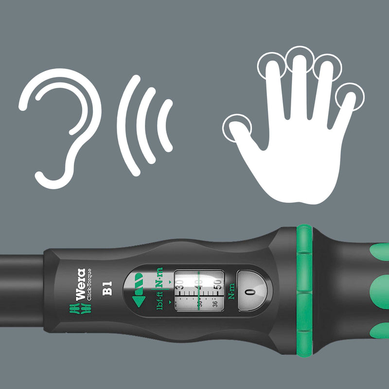 Wera Torque Click-Torque B1 wrench Drive 10-50 Nm