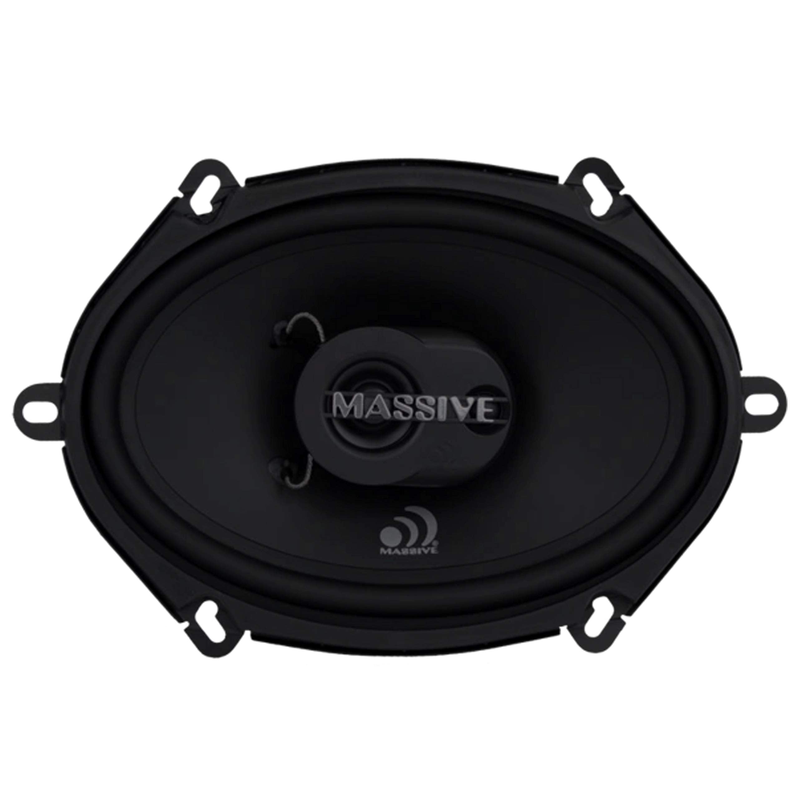 Massive Audio MX57V2 | 2-Way Coaxial Car Speakers 5x7/6x8 | 100W Max / 50W RMS | Premium Sound Upgrade | High-Efficiency Mid-Bass & Silk Dome Tweeter | OEM Fit Design