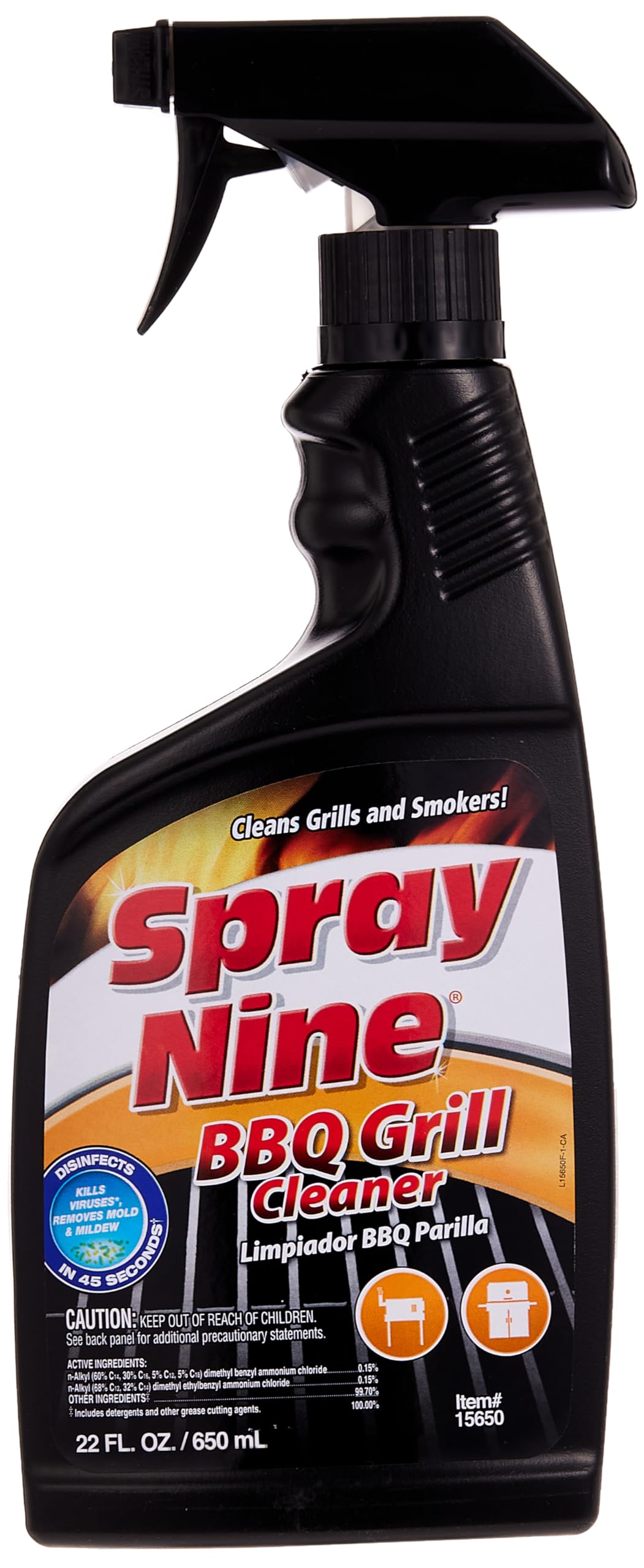 Grill Cleaner Spray Nine Bottle 22 Oz6