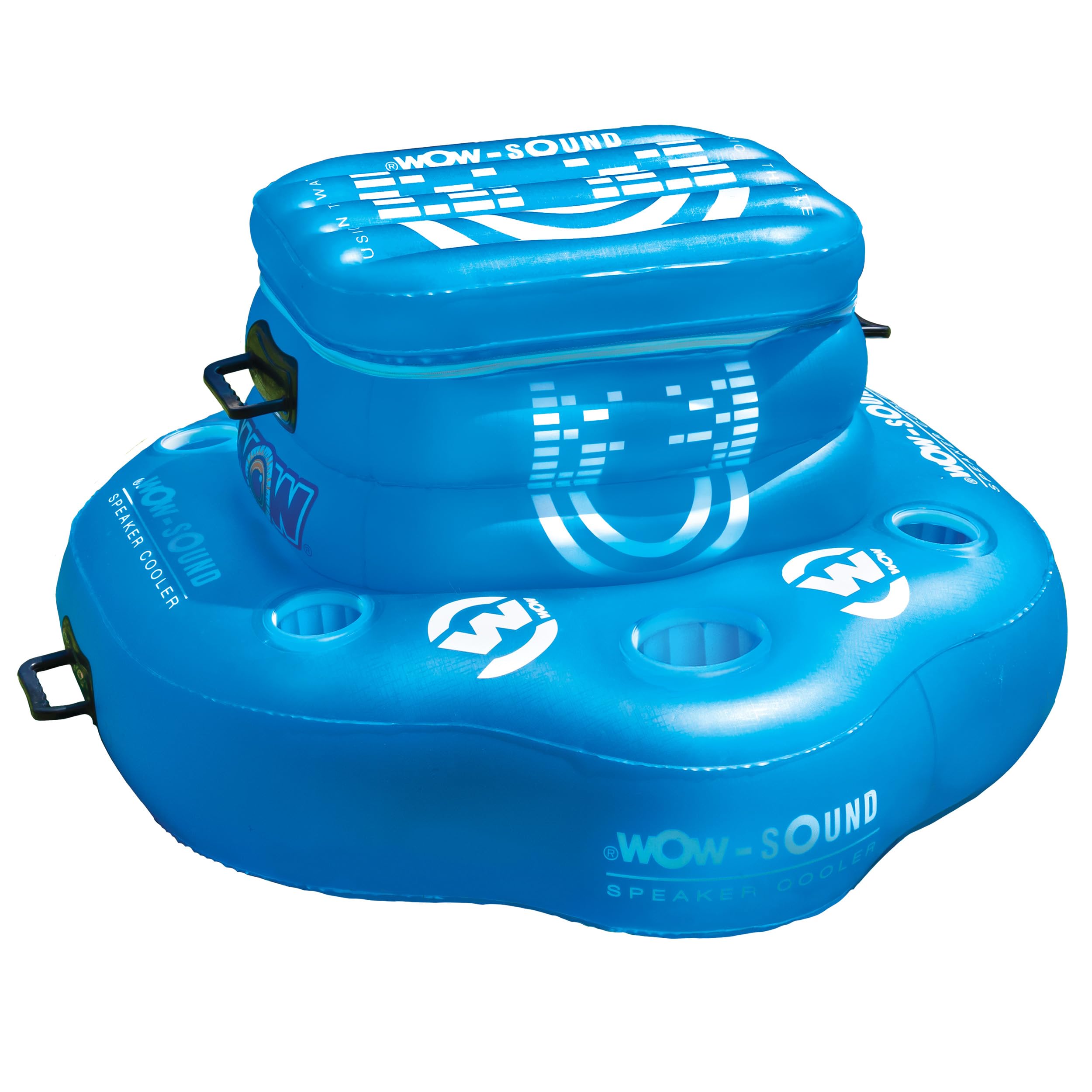 Float Fridge WOW Sports - Inflatable Floating Cooler - Portable Ice Chest For Pool & Beach - 30 Pack Capacity