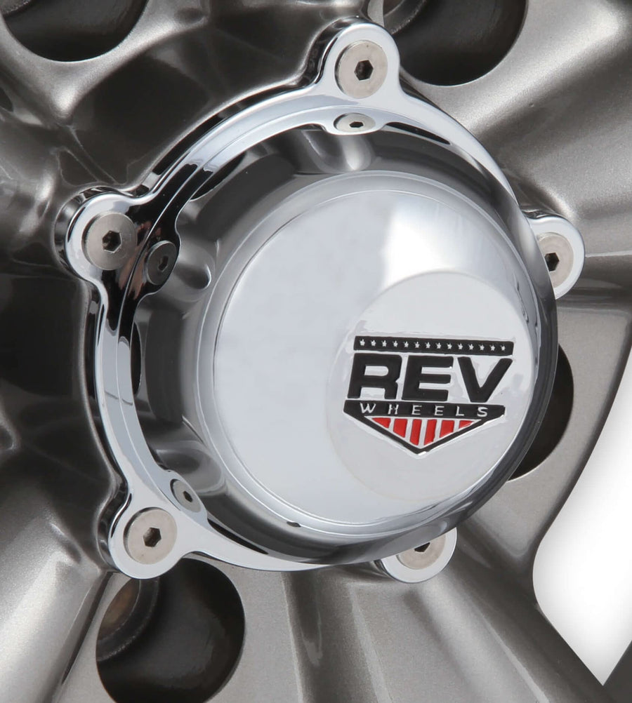 C10100C REV Wheels 100/105 Series Cap - Chrome