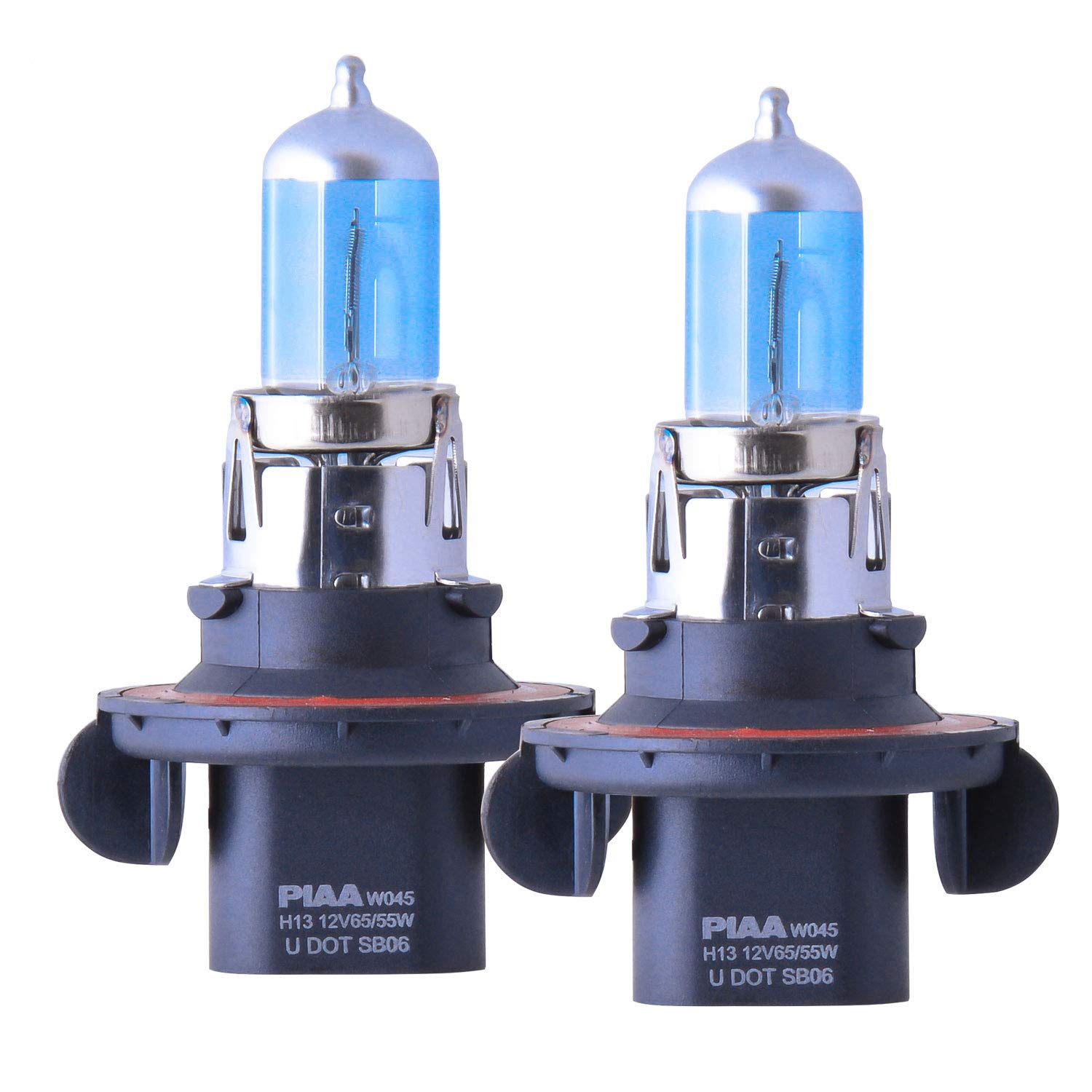 Xtreme White PIAA Hybrid H13 Bulb (3900K - 12V 65/55W), 2 Pack