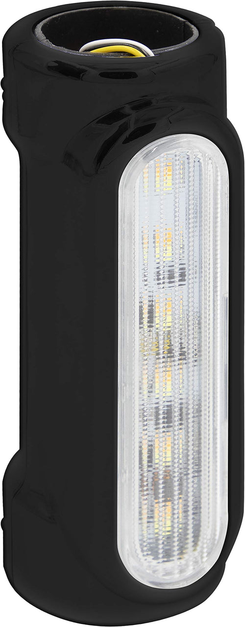 METRA - Highway Bar Amber/White Switchback Lights with Black Housing (BC-MHBSBB)