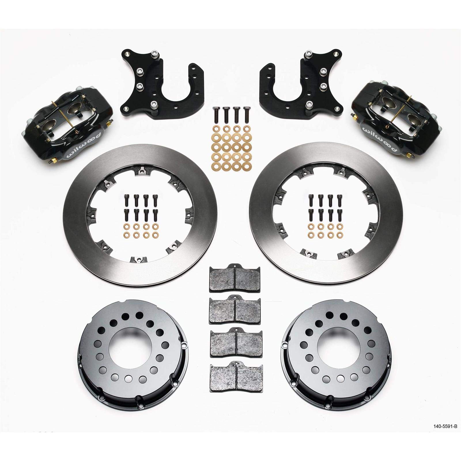 FDL P/S Rear Kit WILWOOD Mopar/Dana 2.36" Off, w/Snap Ring Brng 140-5591-B