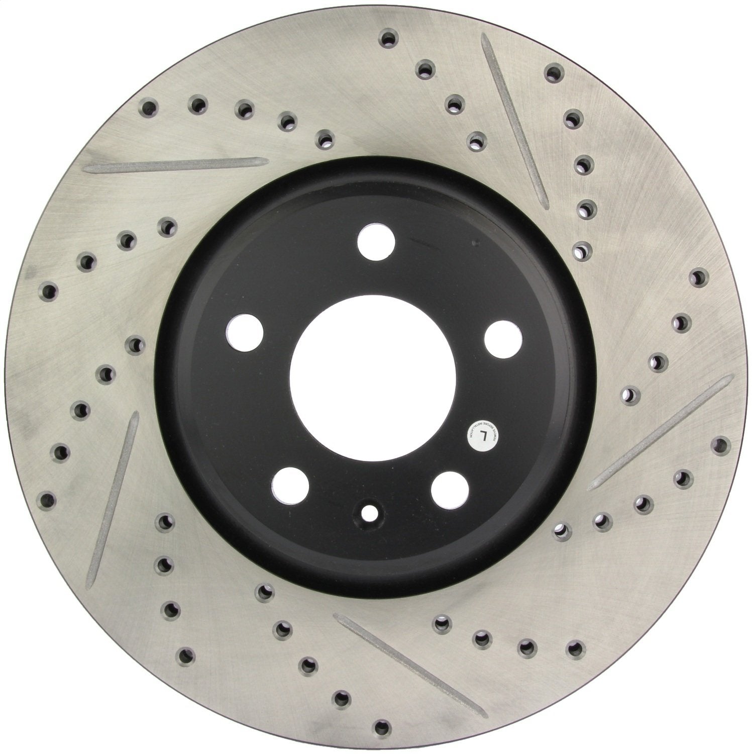 Sport Drilled/Slotted Brake Rotor StopTech 127.33136L (Front Left), 1 Pack