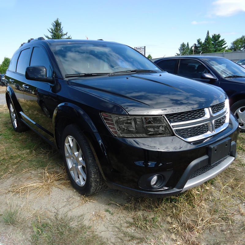 Smoke SPEC-D TUNING Headlights Compatible with 2009-2020 Dodge Journey, Left + Right Pair Headlamps Assembly