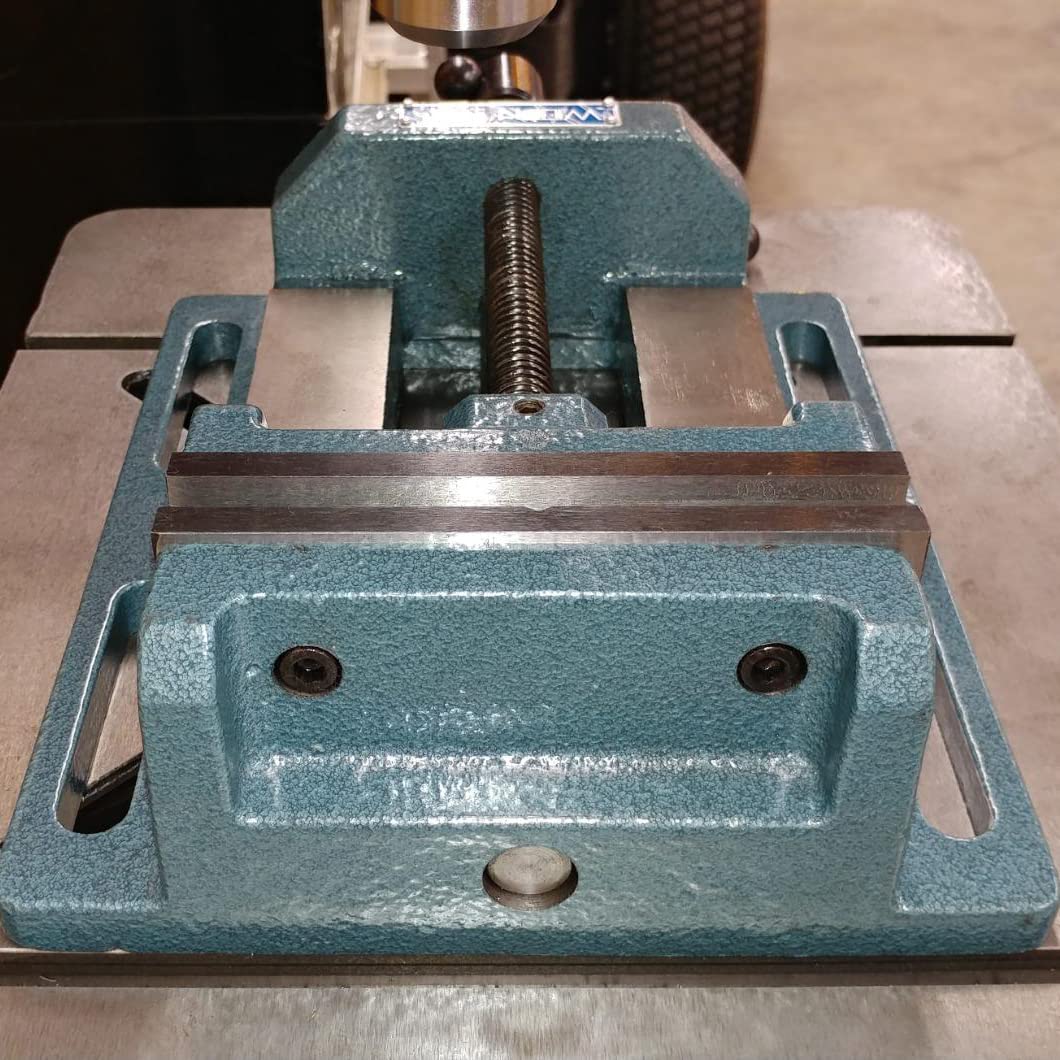 Wilton Drill Press Low-Profile Vise, 6" Jaw Width, 6" Jaw Opening, 2" Jaw Depth (Model LP6)