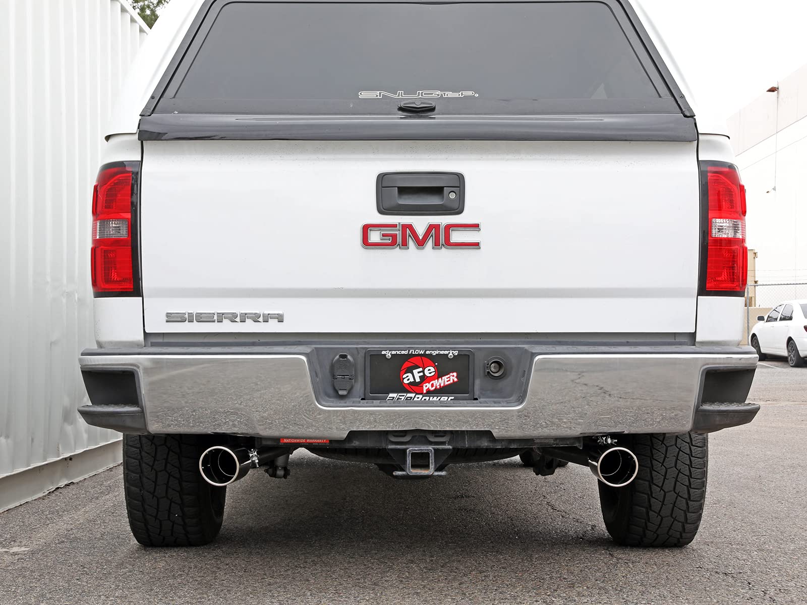 Apollo GT Series aFe POWER 49-44135-P 3" Cat-Back Exhaust System, Dual Polished Tip, Stainless Steel, fits GM Trucks