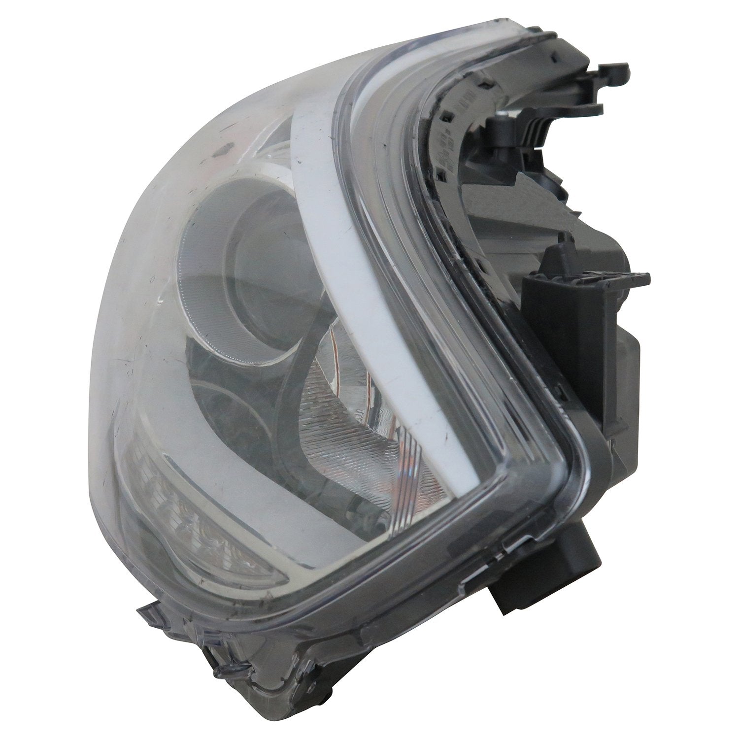 Right TYC Headlight Assembly Compatible with 2014-2017 Hyundai Accent