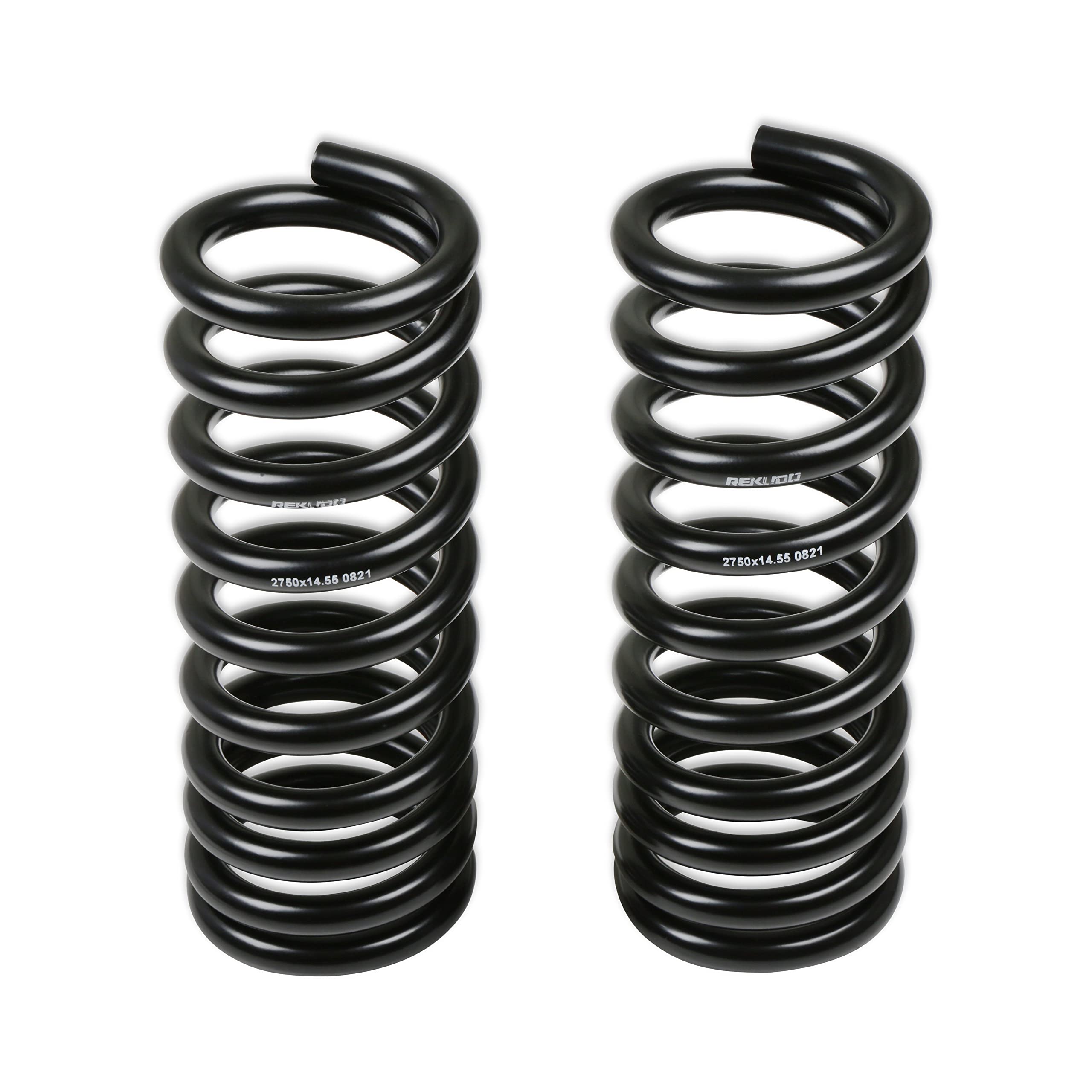 REKUDO Front RK200-12 Lowering Coil Springs 2" Drop Progressive Pair