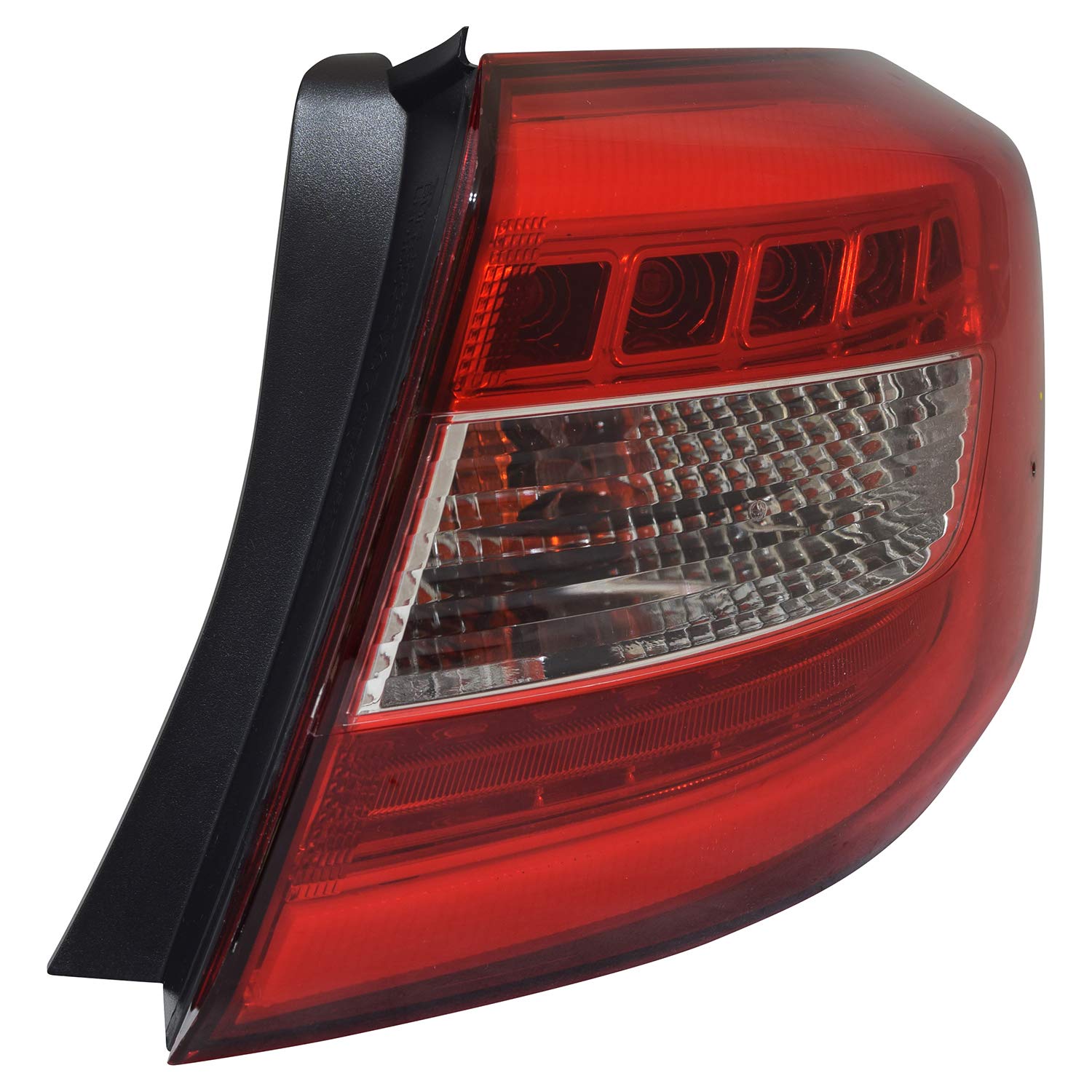 Right TYC Tail Light Assembly Compatible with 2015-2017 Hyundai Santa Fe