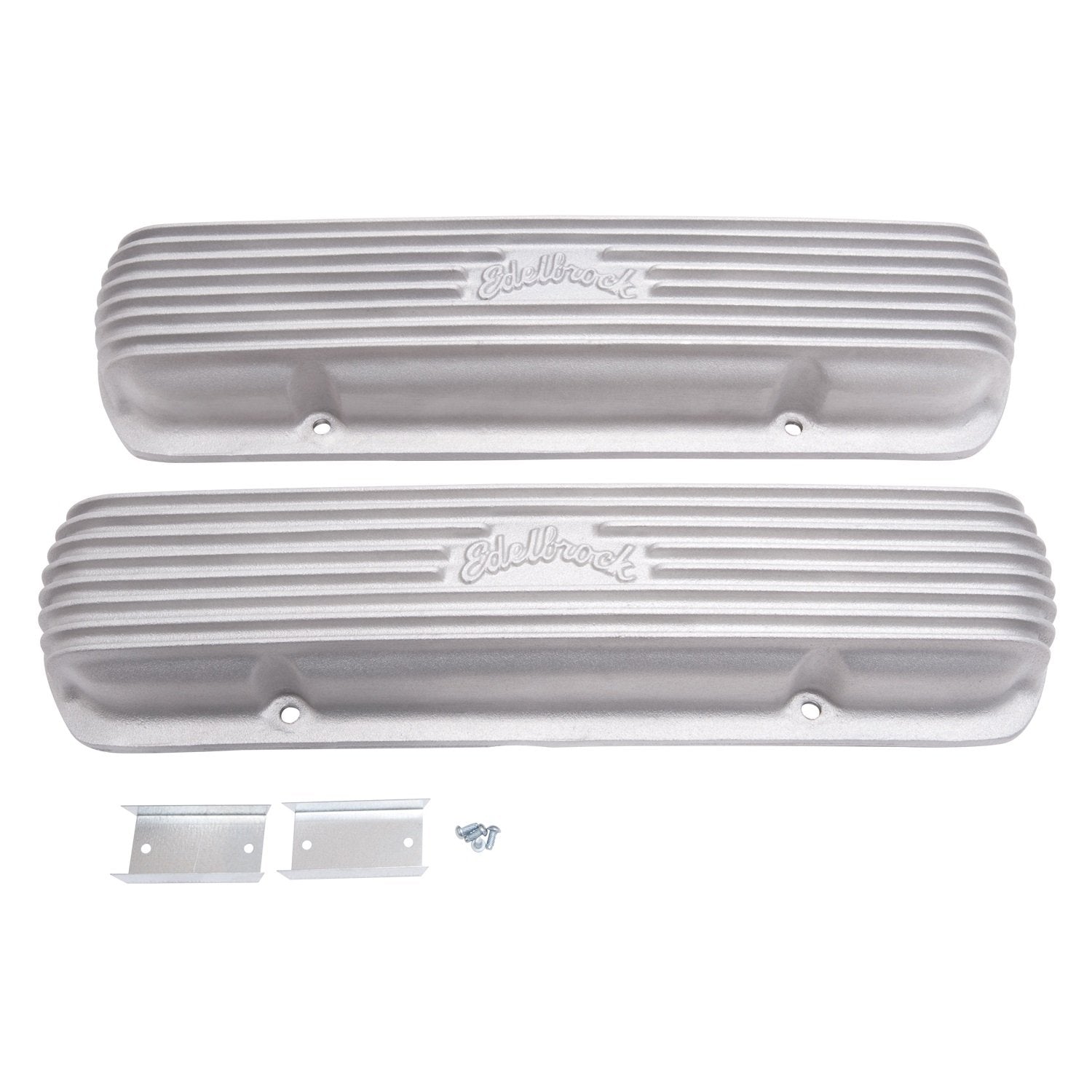 Valve Cover Kit Edelbrock (Classic Finned Pontiac V8 62-79)