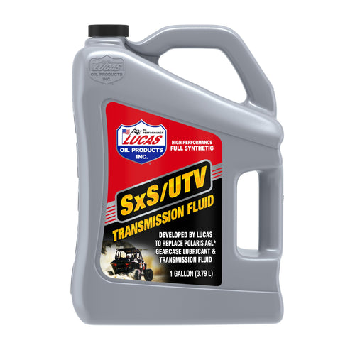 Synthetic SXS Transmission Fluid Lucas Oil, 1 Gallon (Pack of 1)