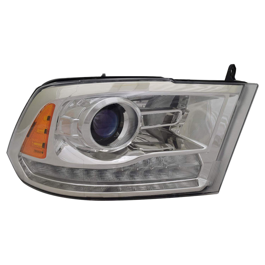 Right TYC Headlight Assembly Compatible with 2013-2015 Dodge Ram 1500 Pickup