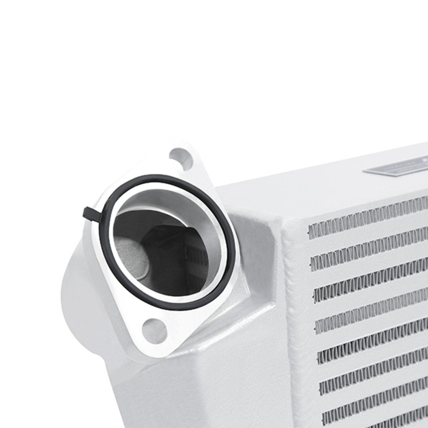 Mishimoto Top-Mount Intercooler Kit MMTMIC-WRX-08SLRD Fits Subaru WRX 2008-2014 Silver Cooler, Red Hose