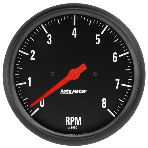 Tachometer AutoMeter 2677, 5", 8K RPM, in-Dash, Z-Series