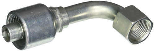 Gates 90 Bent Tube Female JIC 37 Flare Swivel - G25179-1212 (MegaCrimp)