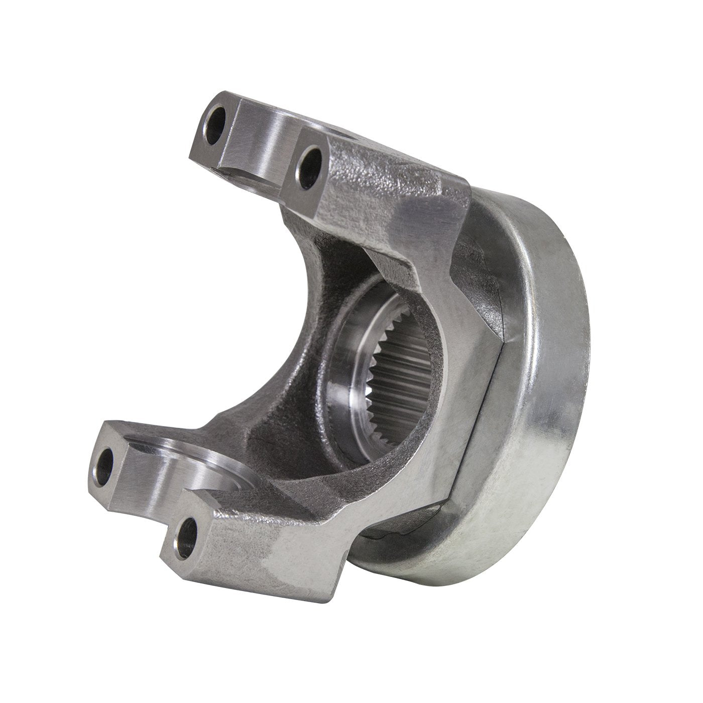 Yoke Yukon Gear & Axle (YY GM12470387) for GM 8.5/8.6 Differential GM (mech 3R) with a U/joint size and triple lip design. 2.556" snap ring span, 1.125" cap diameter. Inside snap ring.