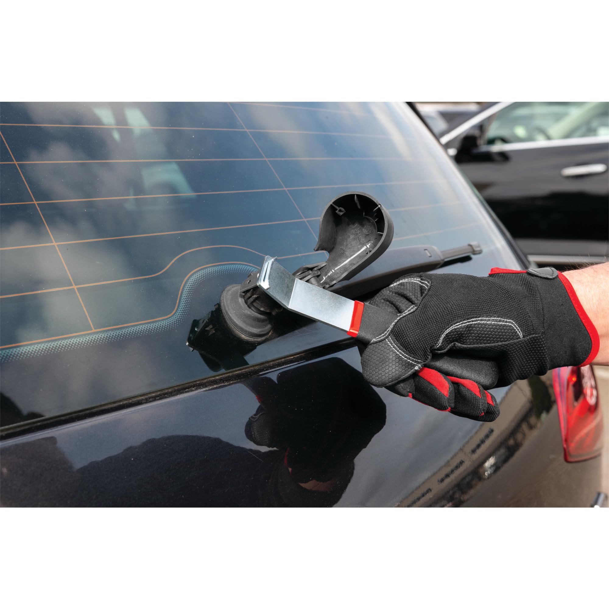 W83212 Performance Tool Windshield Wiper Arm Remover, Steel, Cushion Grip Handle, Black