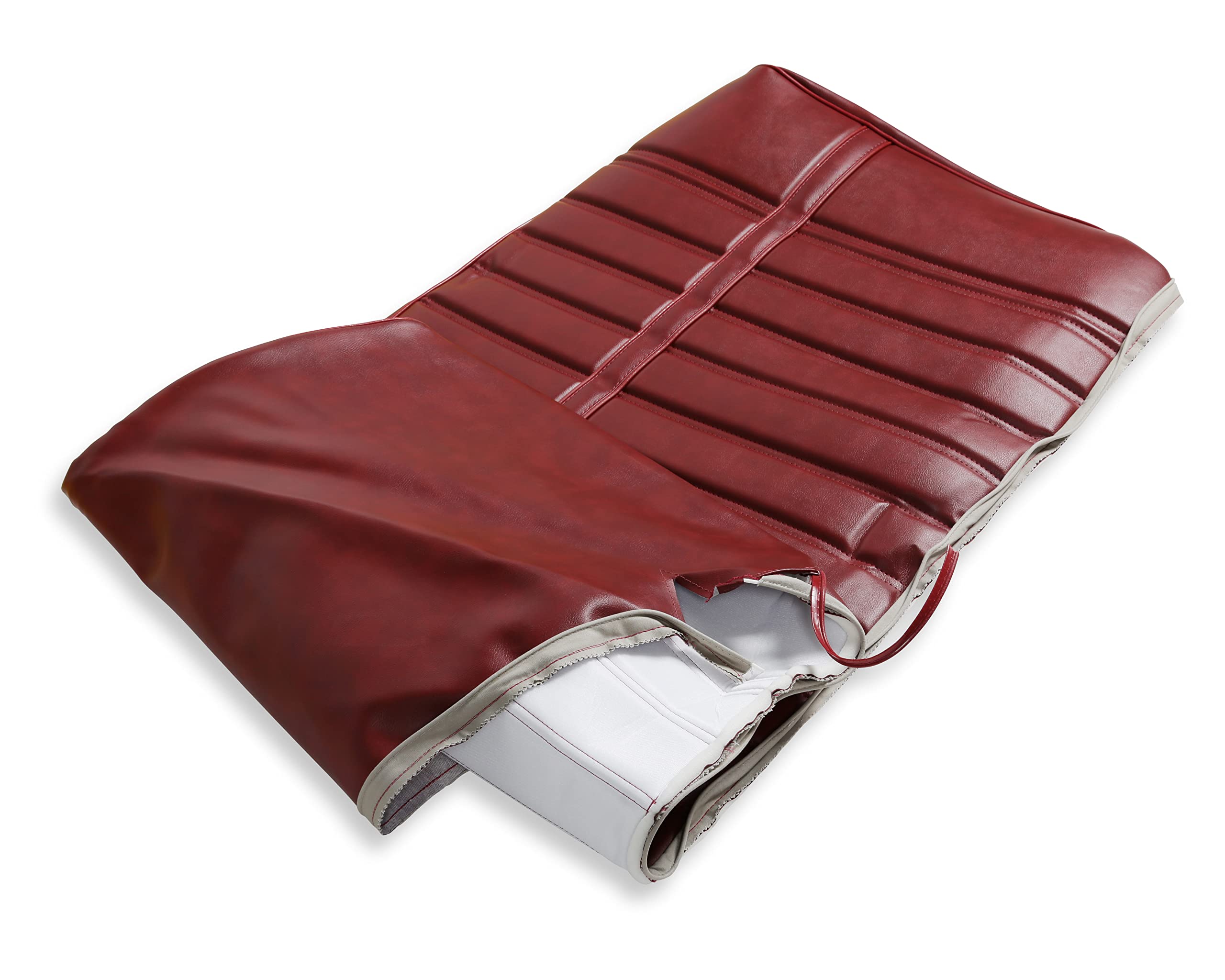 05-286 Brothers Trucks Seat Upholstery Kit - Vinyl - Maroon