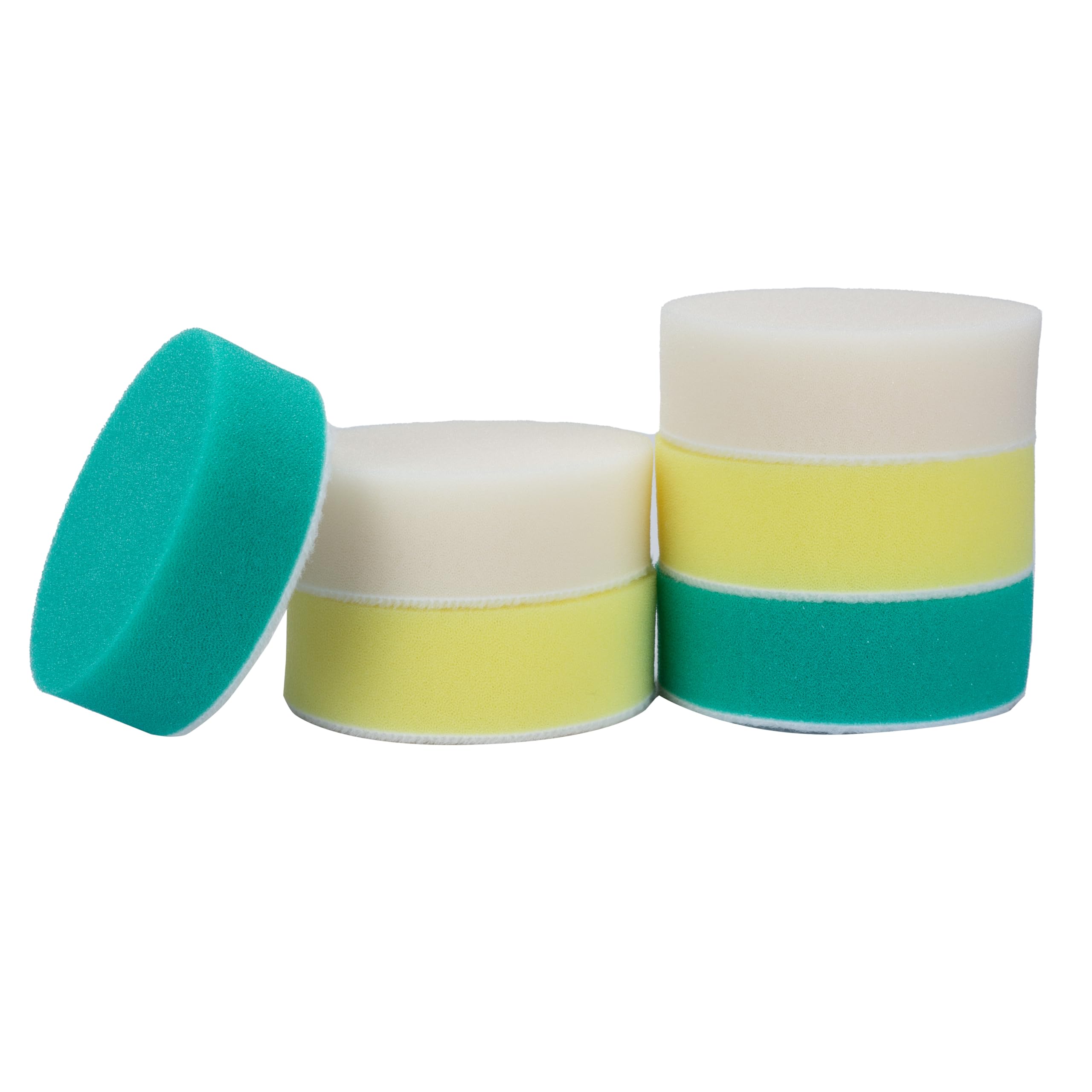 3” Maxshine Hook and Loop Foam Polishing Pads Kit – Specially Designed for Polishing Small Areas, Comes with 6 Pieces of Pads for Cutting, Polishing, Finishing (2 Piece Each)