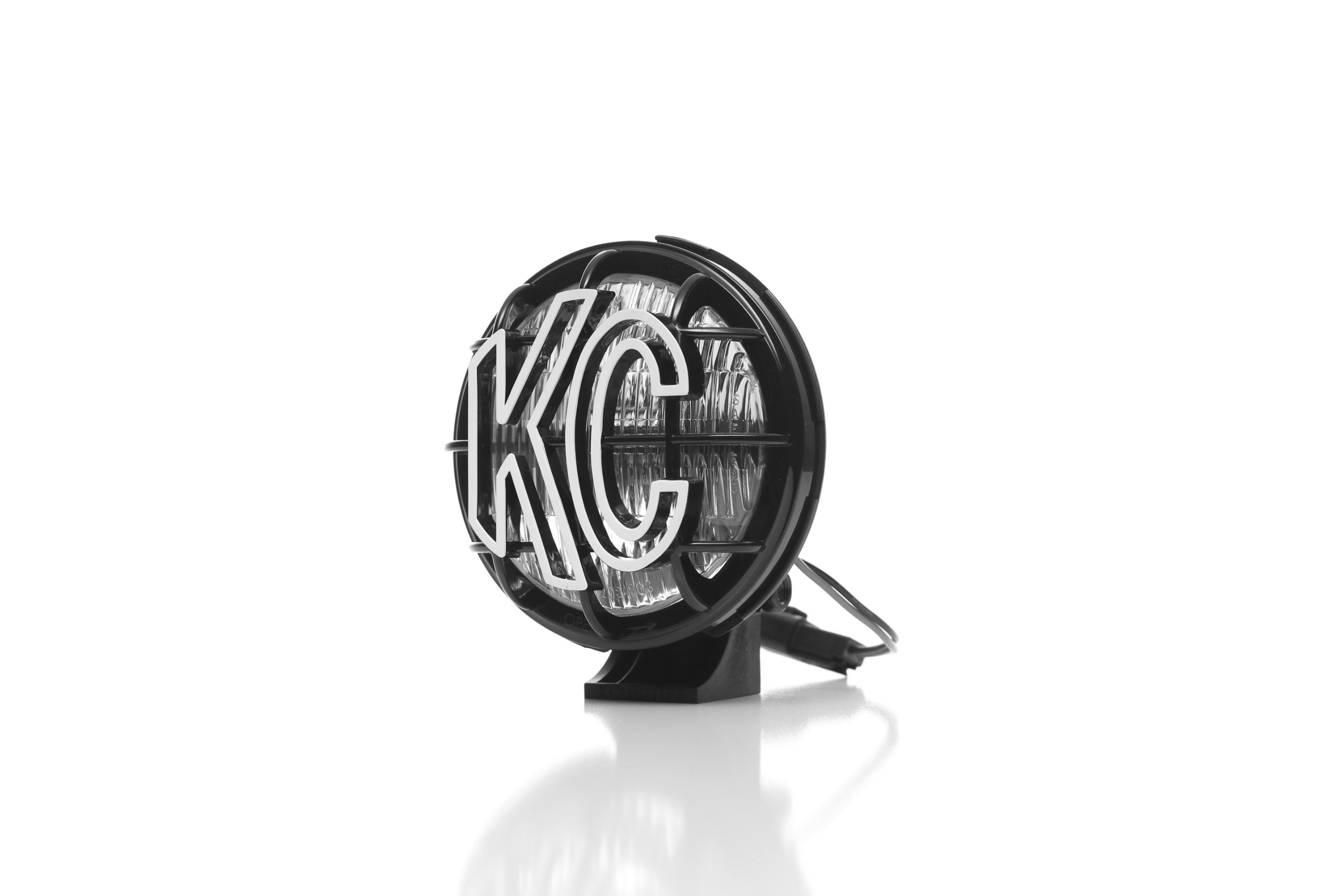 KC HiLiTES 452 Fog Light Apollo Pro 5"" 55w with Integrated Stone Guard - Pair Pack System, white light output