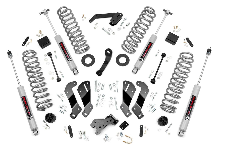 3.5" Lift Kit Rough Country for 2007-2018 Jeep Wrangler JK 2-Door - 69330
