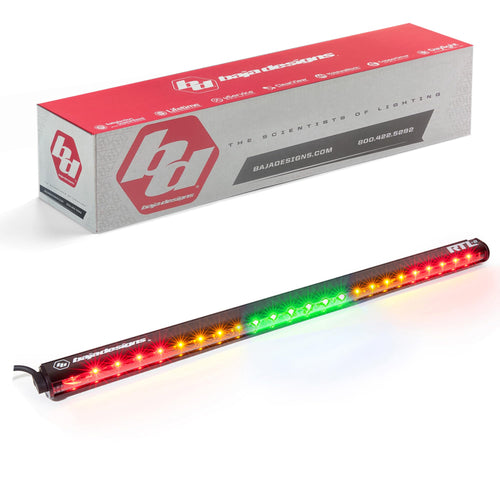 RTL Rear Tail Light Bar Baja Designs for UTV - 30-inch LED (Green)