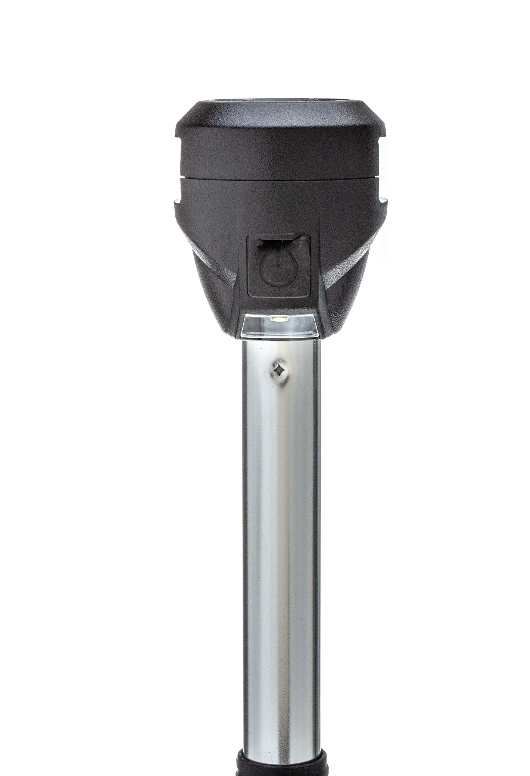 attwood Marine NV6LC2-10-7 Bi-Color LightArmor LED Navigation Pole Light, 10-Inch, Red/Green