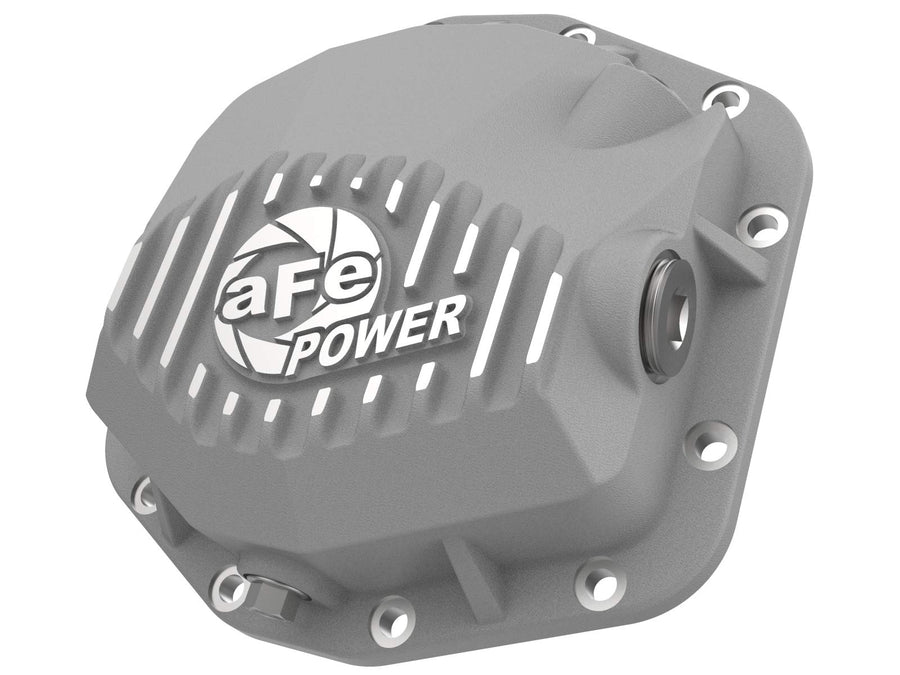 aFe POWER Rear Differential Cover Street Series Raw w/Machined Fins - #46-71090A - Jeep Wrangler (JL) 18-23 (Dana M200)