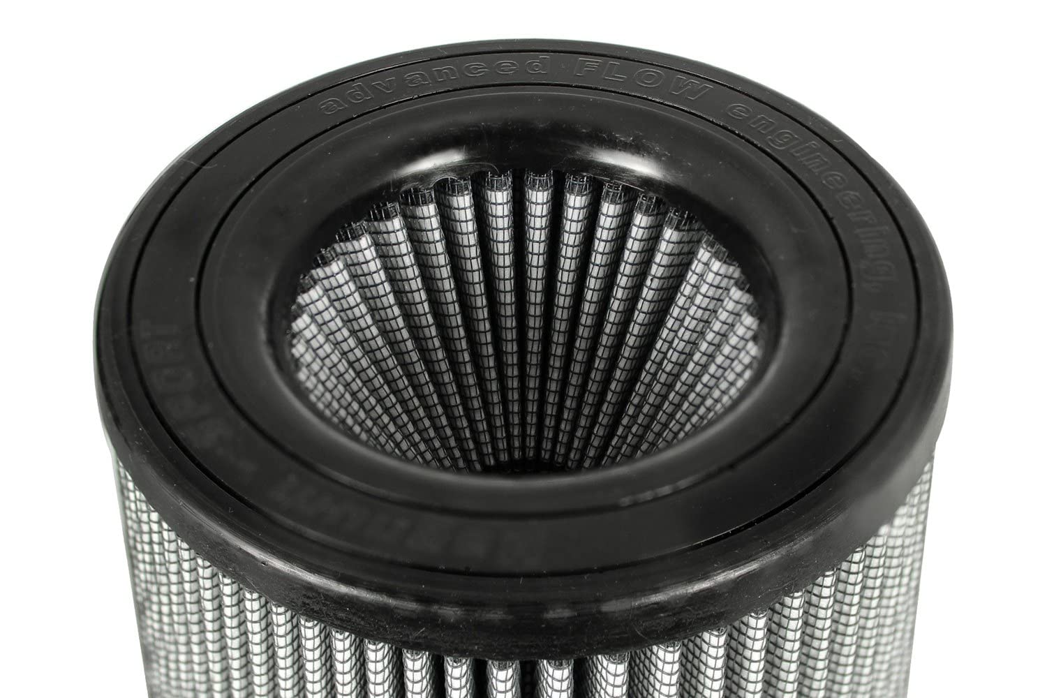 Momentum Intake Replacement Air Filter aFe POWER w/Pro DRY S Media - 3.875" Inlet, 9" Tall - #21-91079